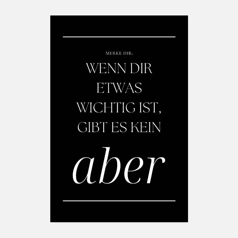 POSITIVE EINSTELLUNG MINDSET Motivation Poster 20x30 cm