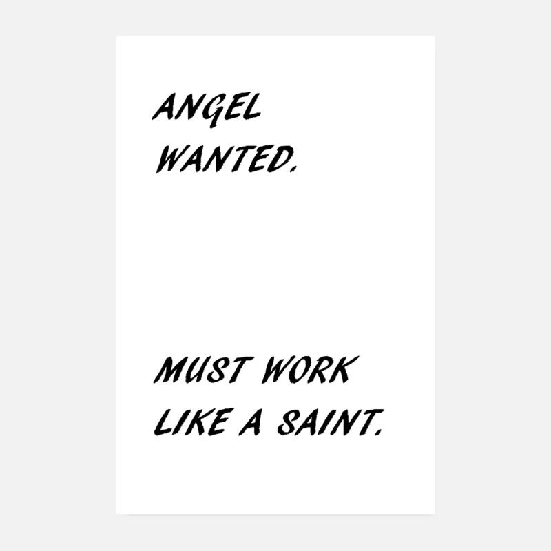 Engel Poster 20x30 cm