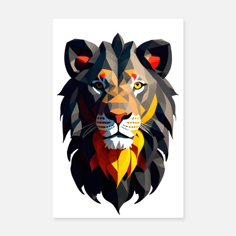 Löwe #2 Poster 20x30 cm