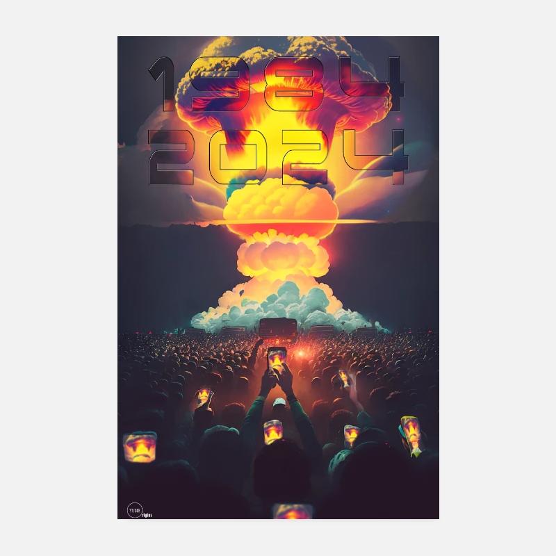 NUKE 2 von Yume Origins Poster 20x30 cm
