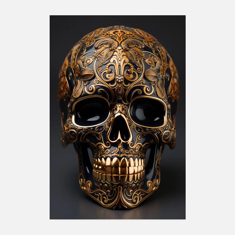 Skull 004 Poster 20 x 30 cm