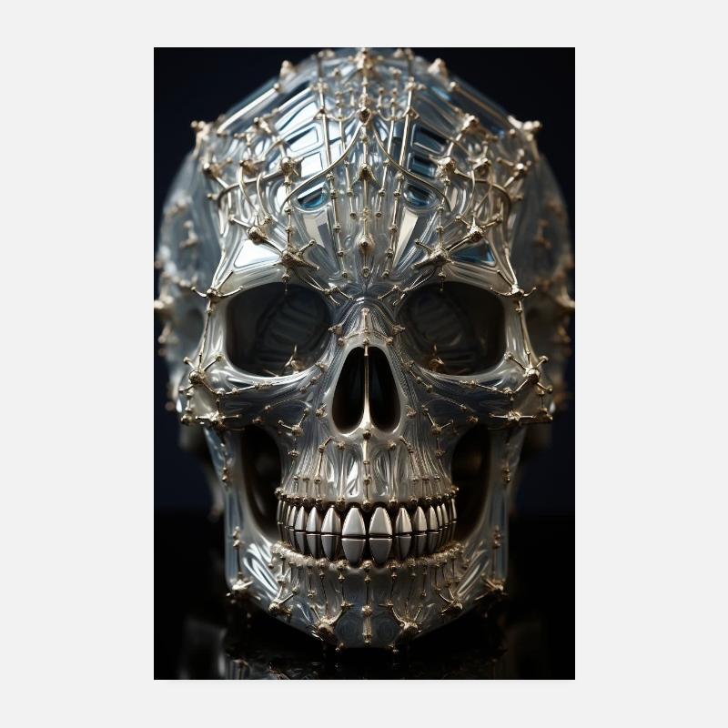 Skull 008 Poster 20 x 30 cm
