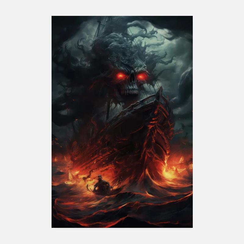 Die Rache des Infernos Poster 20x30 cm