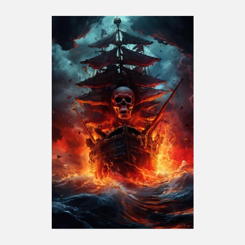 Die Rache des Infernos Poster 20x30 cm