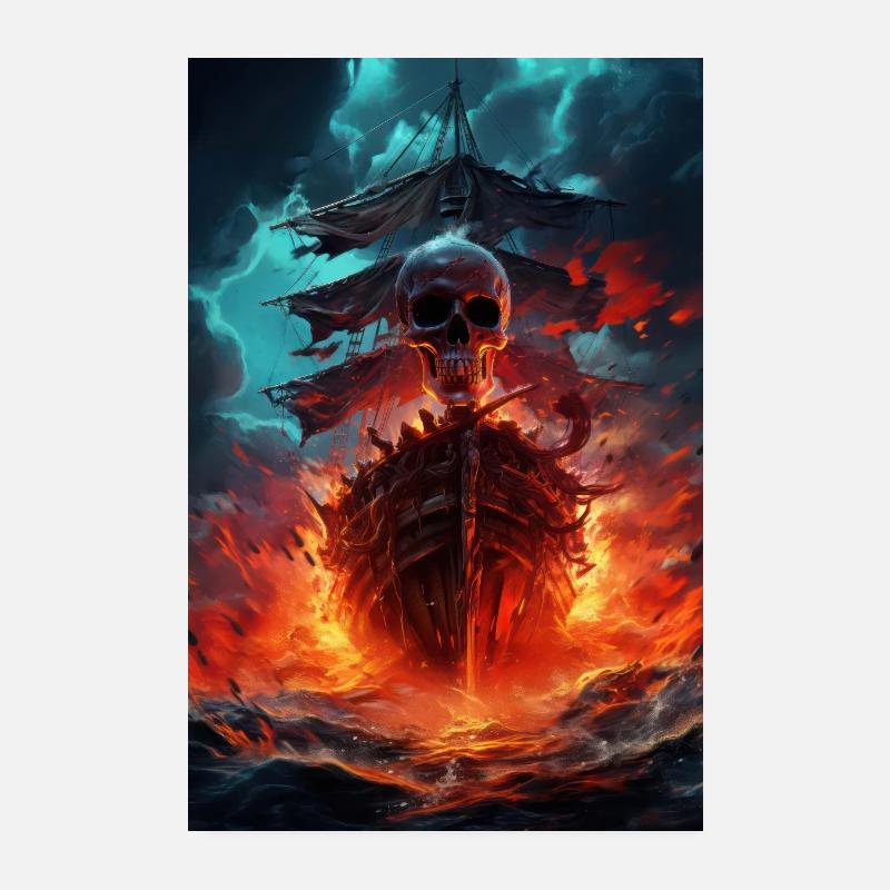Die Rache des Infernos Poster 20x30 cm