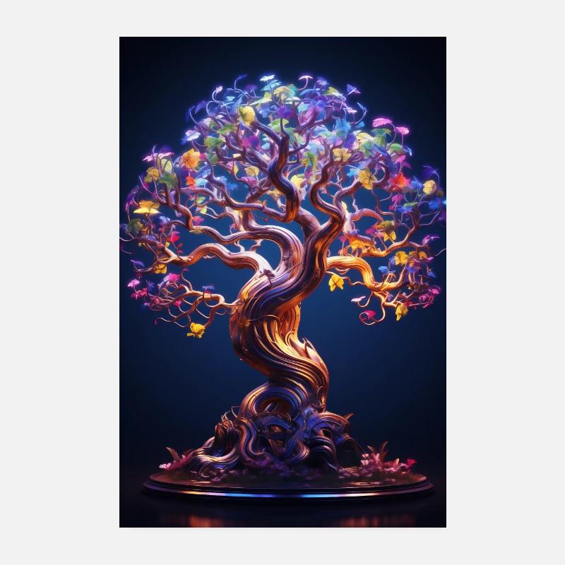 Baum des Lebens 04 Poster 20x30 cm