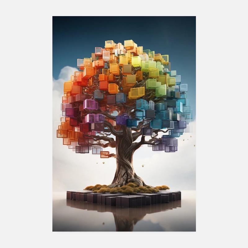 Baum des Lebens 06 Poster 20x30 cm