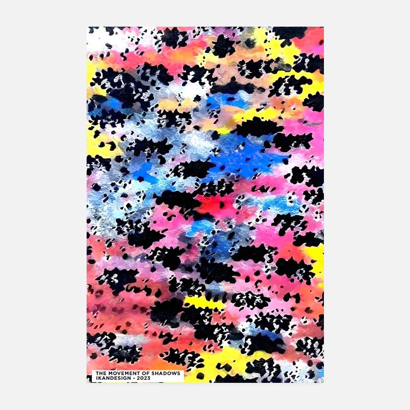 Die Bewegung der Schatten Poster 20x30 cm