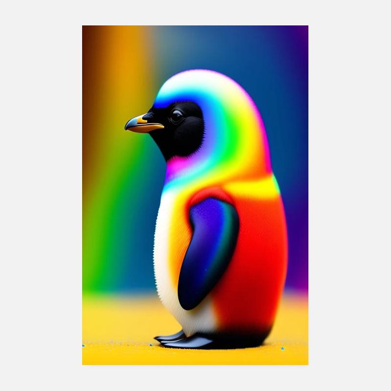 Pingouin Poster 20 x 30 cm