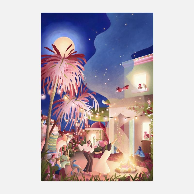 Magie d'orient Poster 20 x 30 cm