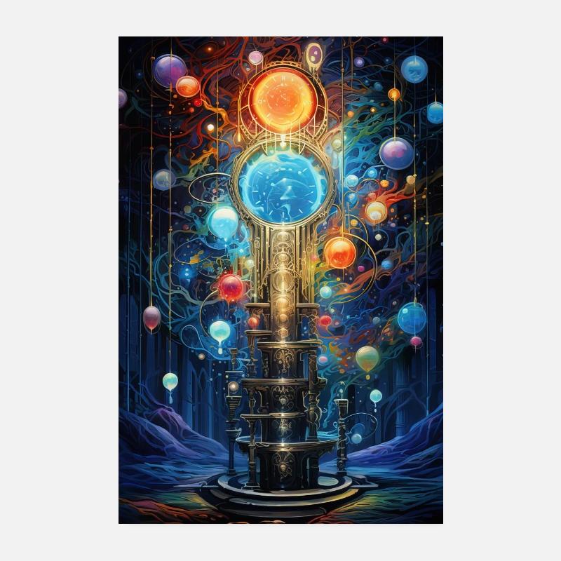 Energetische Harmonisierung - Wanddekoration Poster 20x30 cm