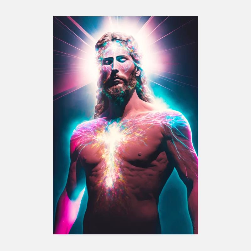 GOD 02 Poster 20 x 30 cm