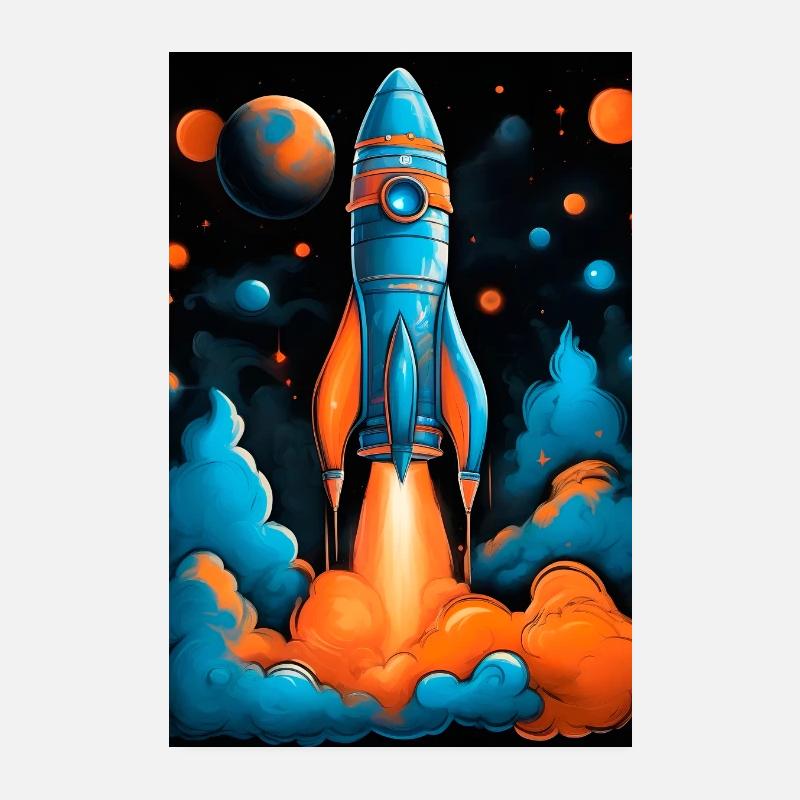 The Rocket Poster 20x30 cm