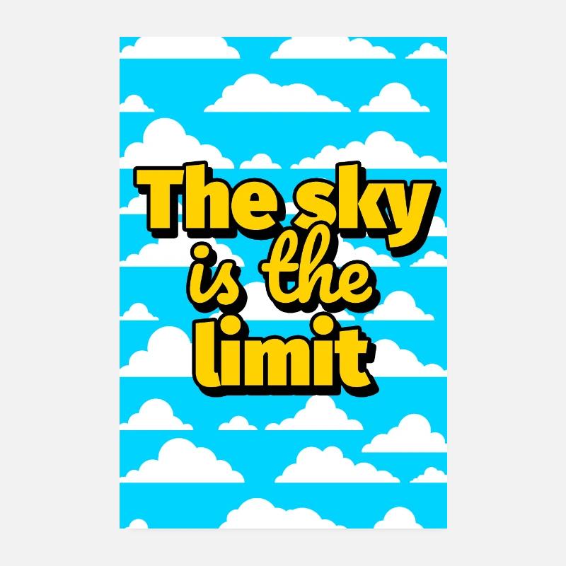 Evolution Dire rétro typographie - Poster 20 x 30 cm - blanc