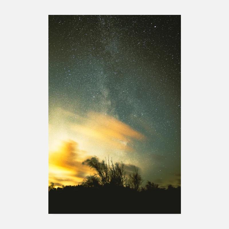 space Poster 8" x 12" (20x30 cm)