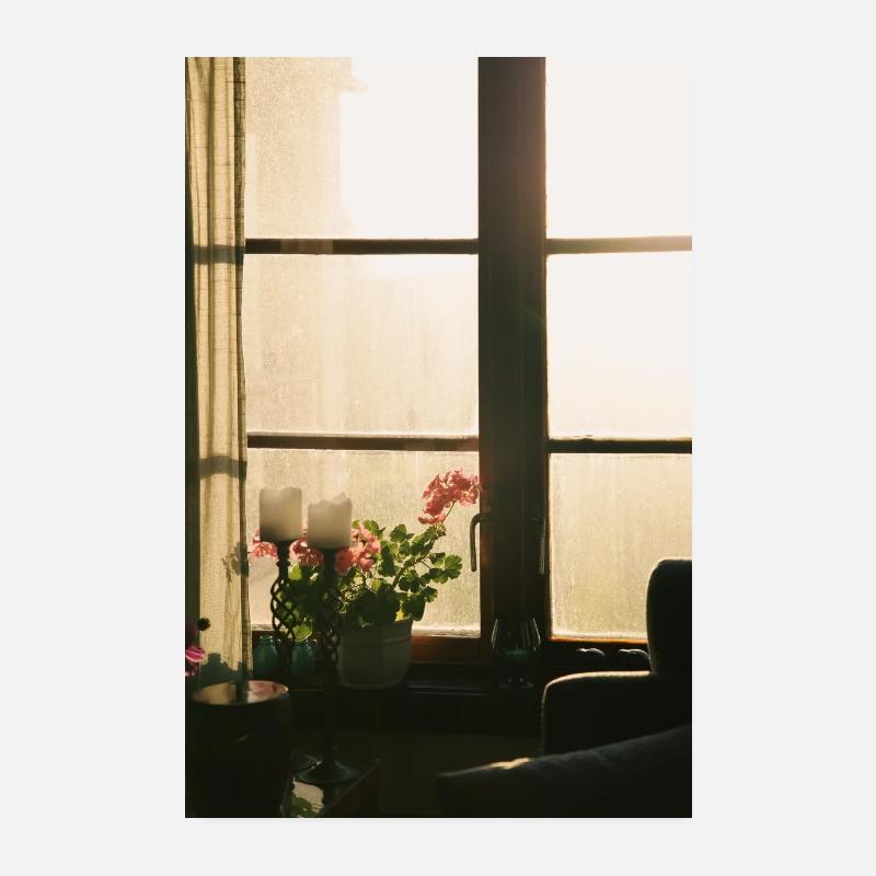 lumière du soleil Poster 20 x 30 cm