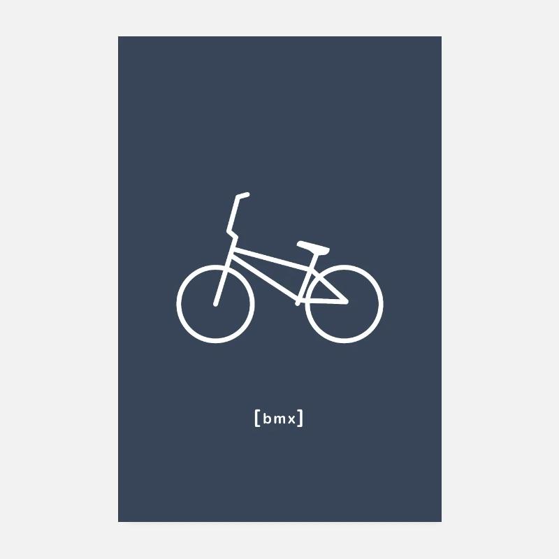 BMX Poster 8" x 12" (20x30 cm)