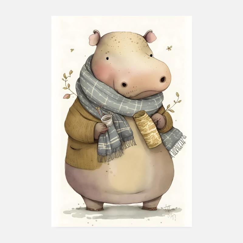 Chilly Mudlover Poster 8" x 12" (20x30 cm)