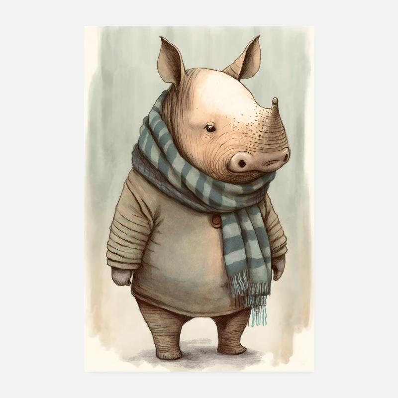 Icy Protector Poster 8" x 12" (20x30 cm)