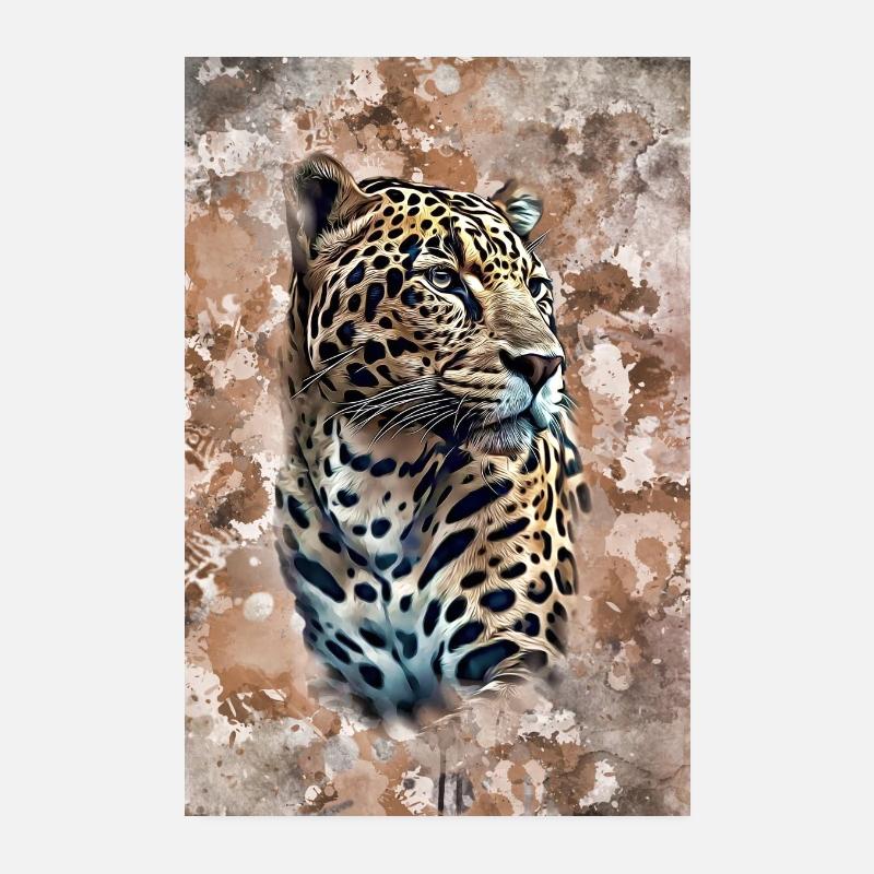 Elegant Jaguar! Poster 8" x 12" (20x30 cm)