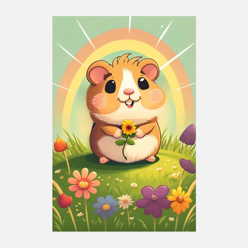 Hamster magique Poster 20 x 30 cm