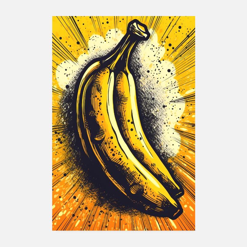 Banane Poster 20x30 cm