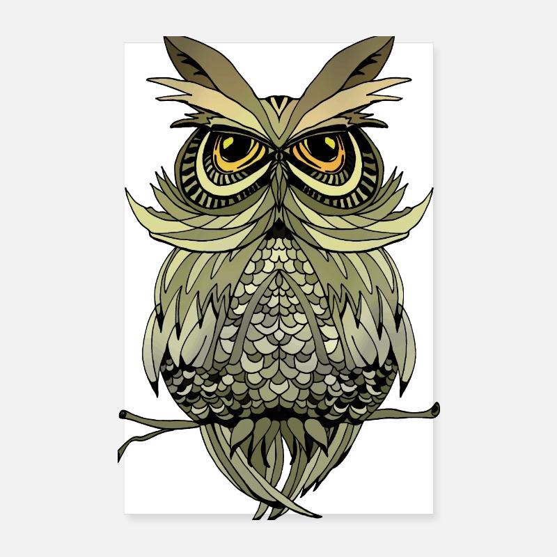 Oiseau Poster 20 x 30 cm