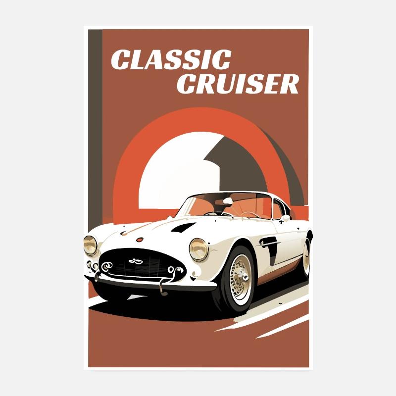 Croiseur classique Poster 20 x 30 cm
