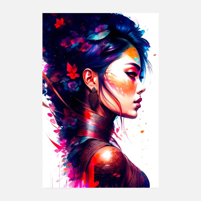 Princesse Amazone Poster 20 x 30 cm