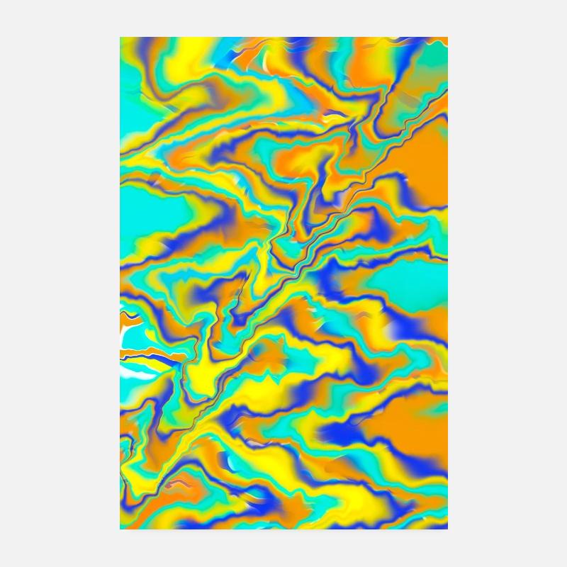 Art abstrait Poster 20 x 30 cm