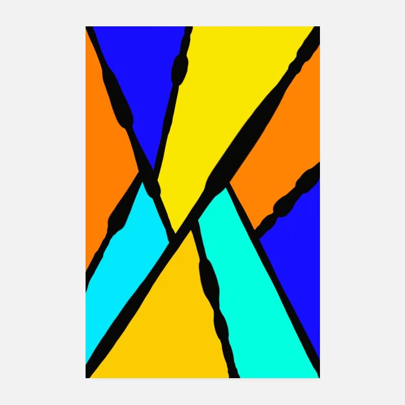 Art abstrait Poster 20 x 30 cm