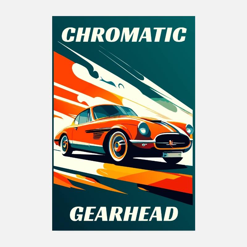 Chromatisches Getriebe Poster 20x30 cm