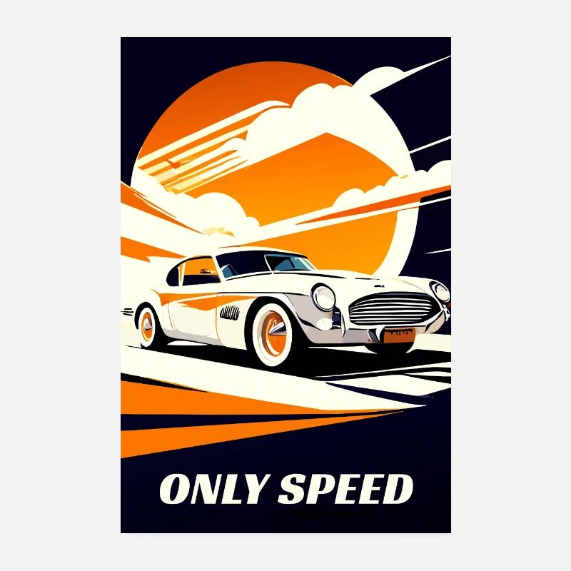 Only Speed Poster 8" x 12" (20x30 cm)