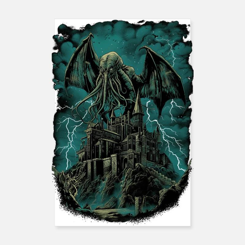 Nuit du Cthulhu Poster 20 x 30 cm