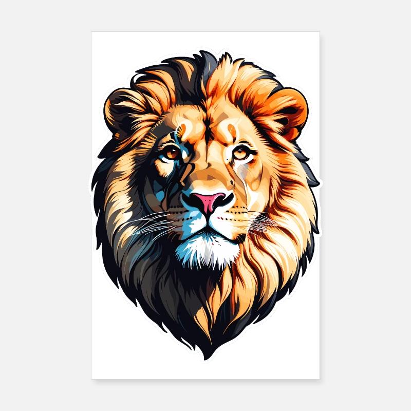 Der König Poster 20x30 cm