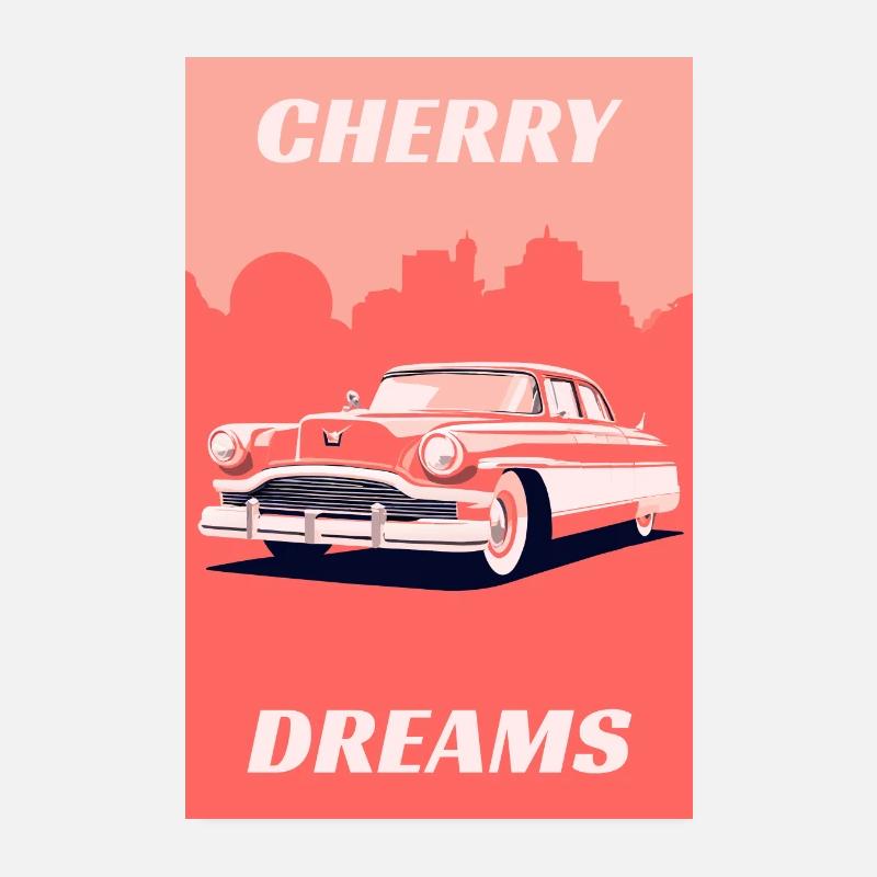 Rêves de cerises Poster 20 x 30 cm