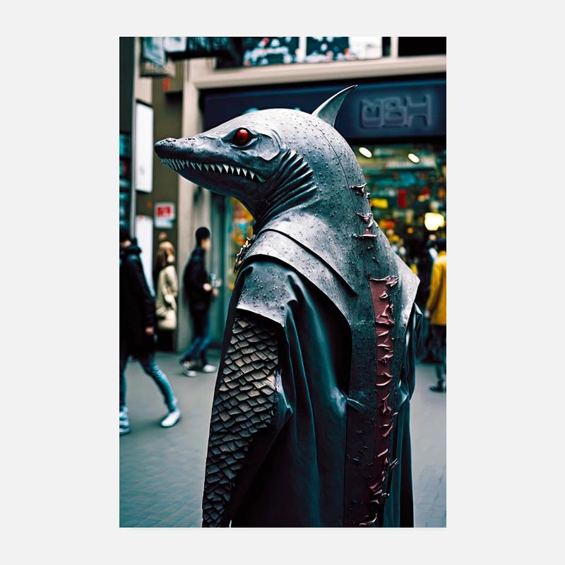Anthropomorphic 09 Poster 20 x 30 cm