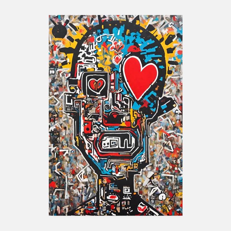 "Amour Urbain" Poster 20 x 30 cm