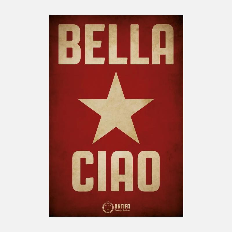 Affiche de la chanson partisane Poster 20 x 30 cm