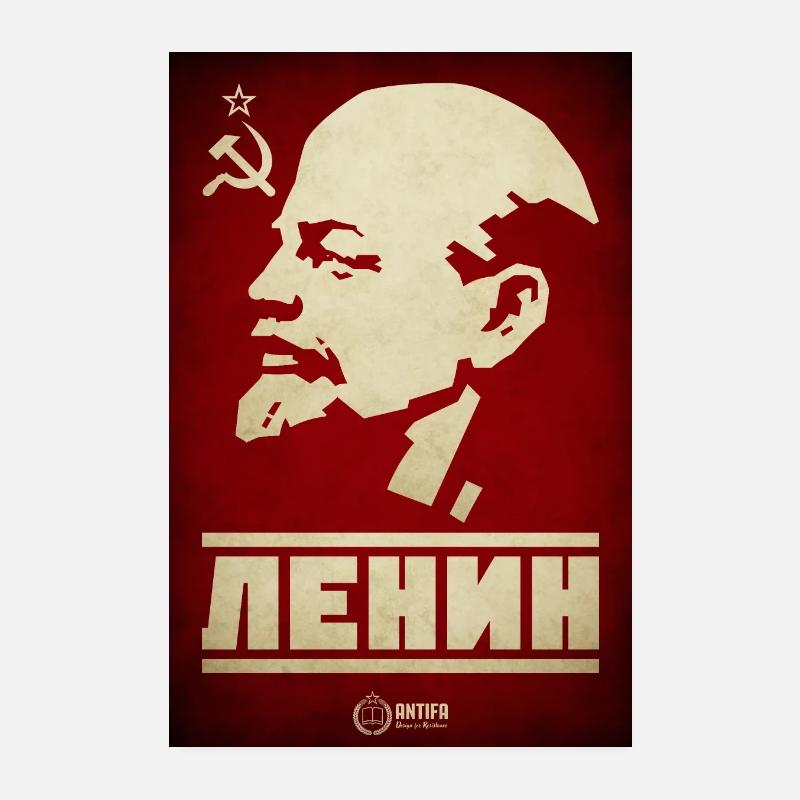 Lenin Poster Poster 8" x 12" (20x30 cm)