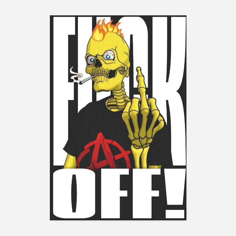 Verpiss dich! Poster 20x30 cm