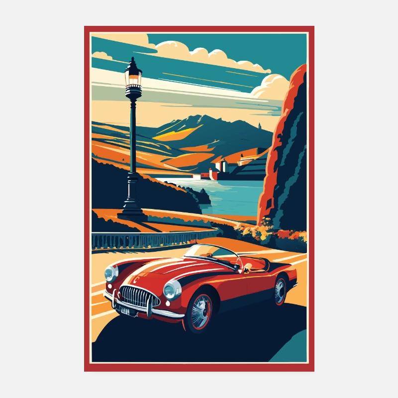 Dreamscape Drive Poster 8" x 12" (20x30 cm)