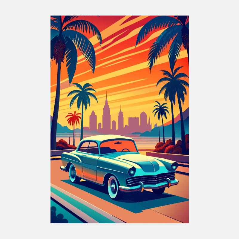 Geformte Gelassenheit - Poster 20x30 cm - Weiß