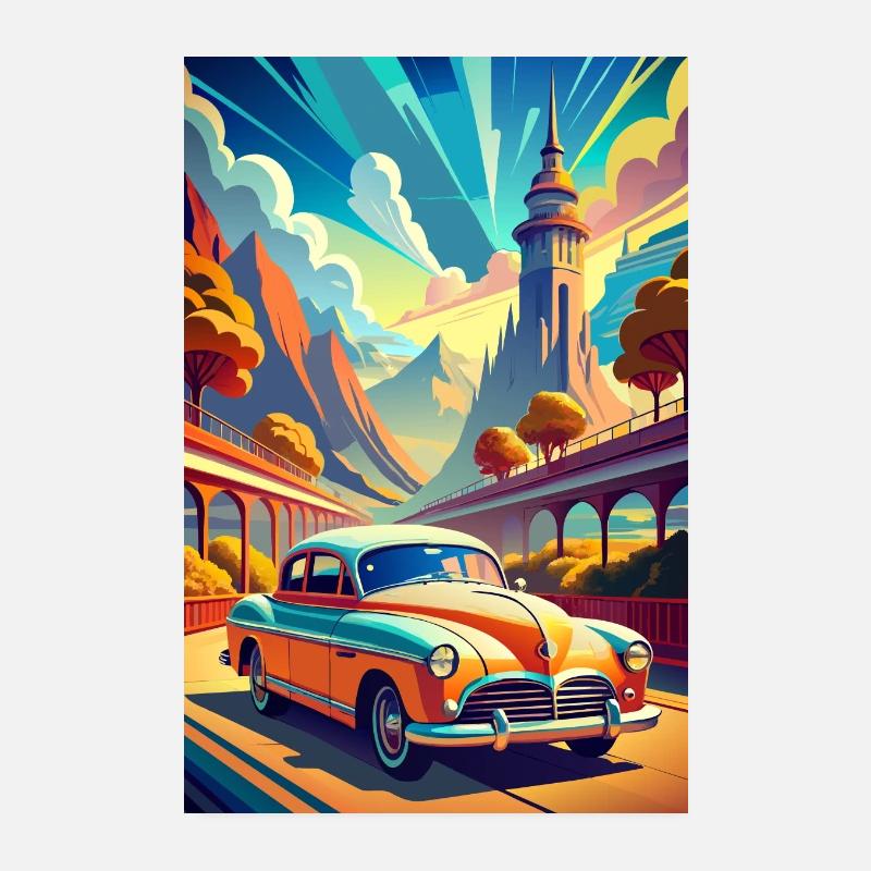 Express enchanté Poster 20 x 30 cm