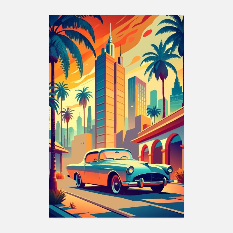 Océan opulent Poster 20 x 30 cm