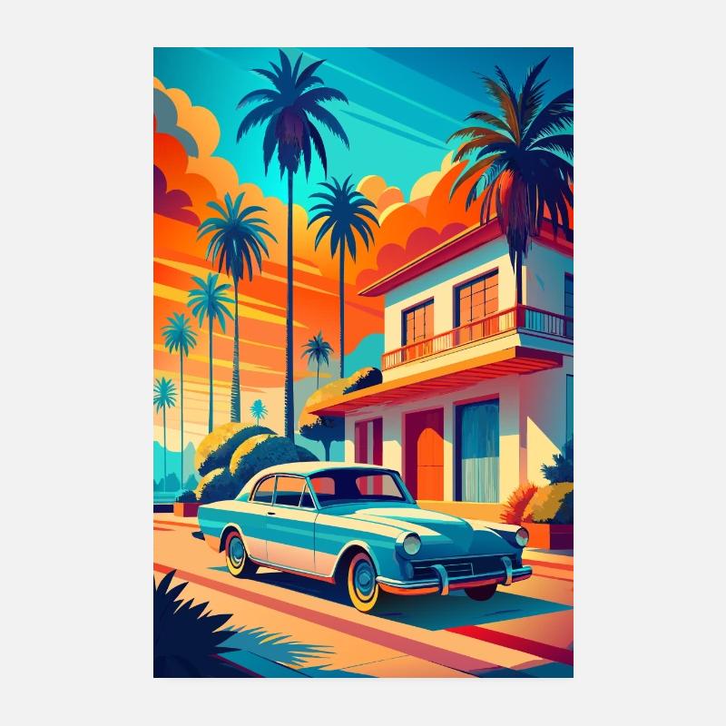 Sapphire Serendipity Poster 8" x 12" (20x30 cm)