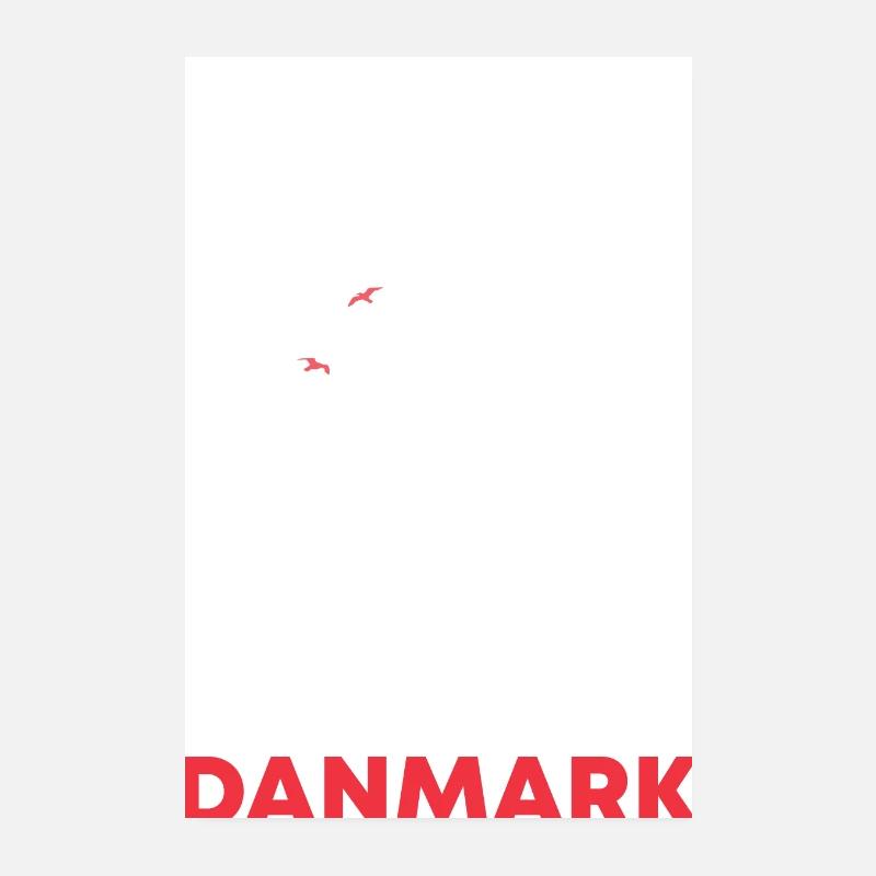 DENMARK - Your destination in Europe Poster 8" x 12" (20x30 cm)