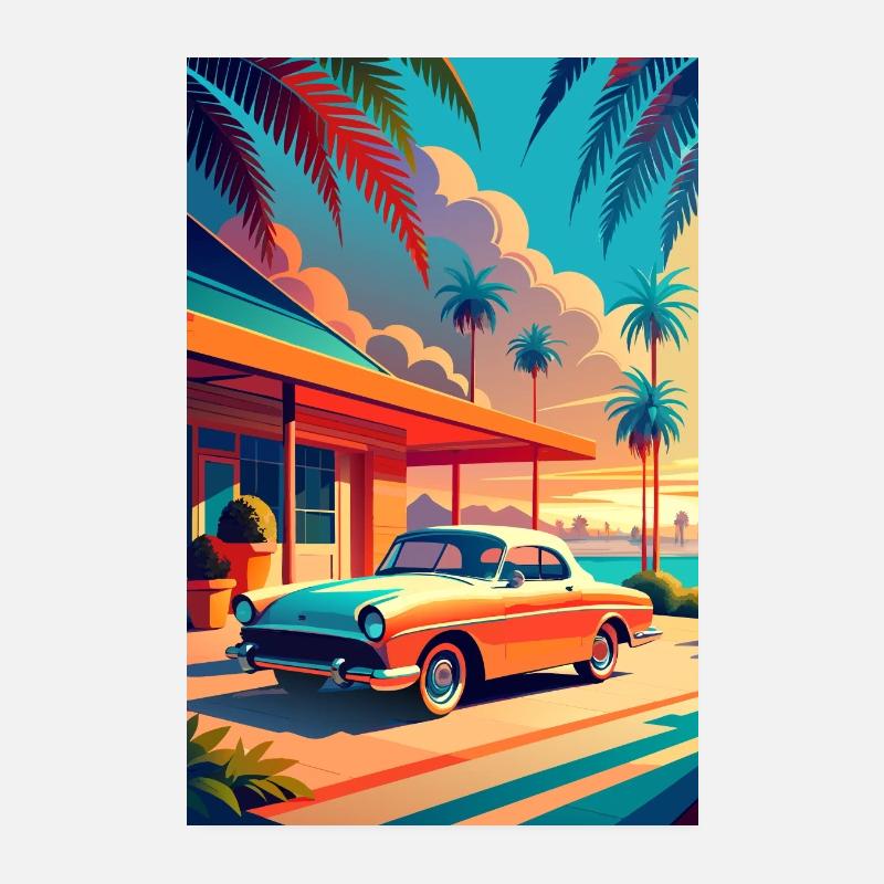 Coral Canopy Poster 8" x 12" (20x30 cm)
