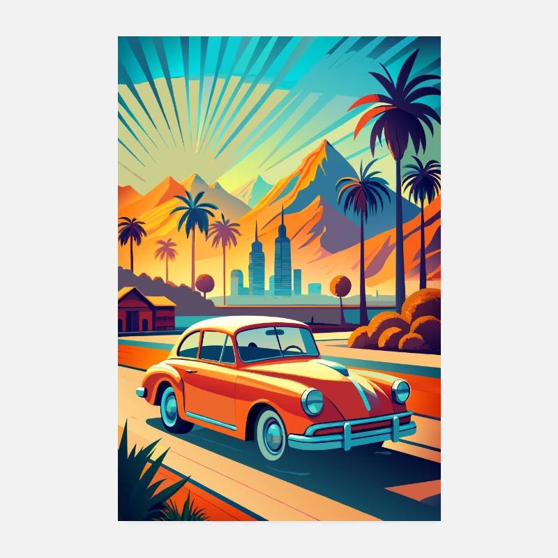 Symphonie solaire Poster 20 x 30 cm
