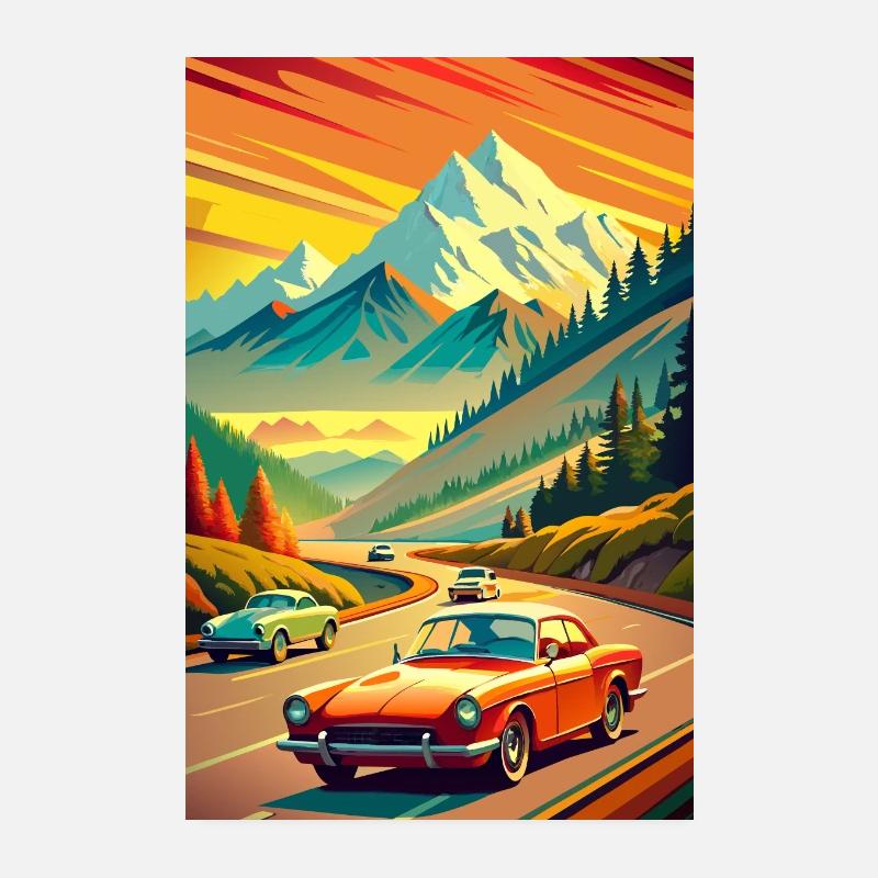 Élégance élevée Poster 20 x 30 cm